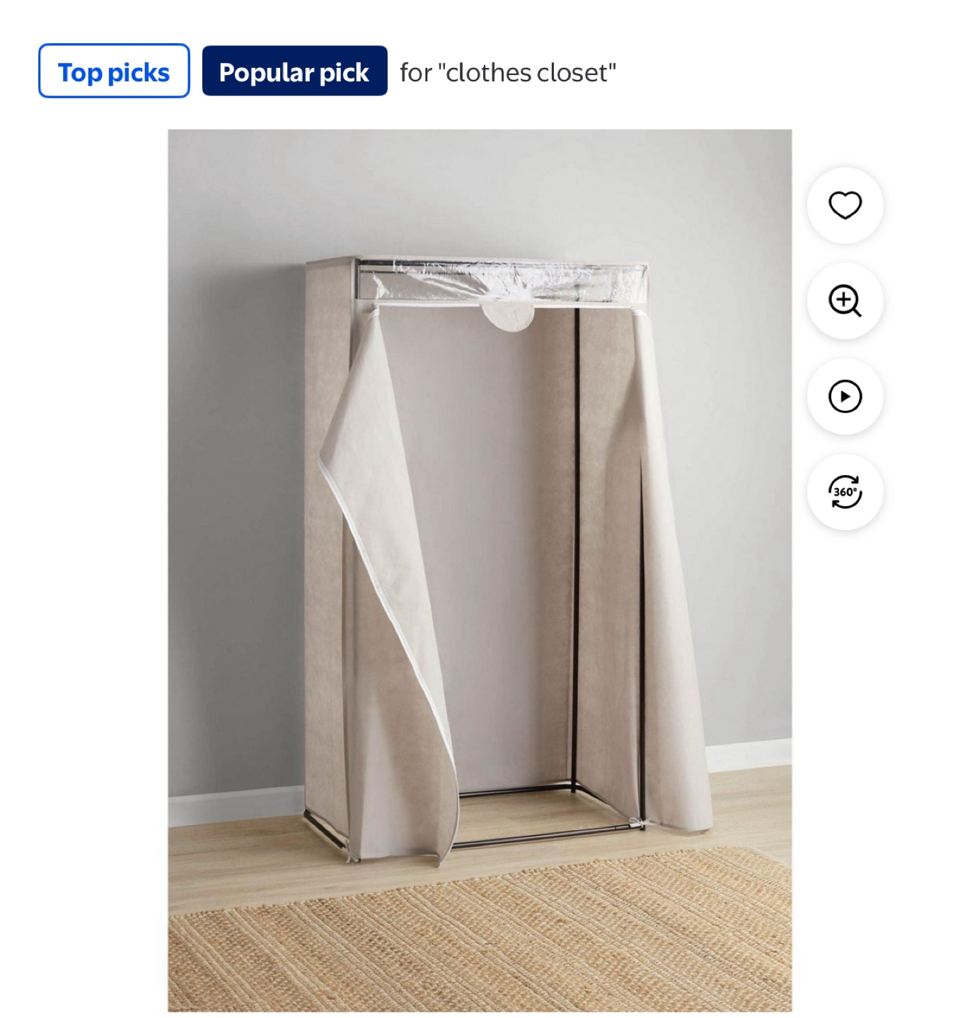 Clothes Closet, Great Condition – Only $20! - photo 2