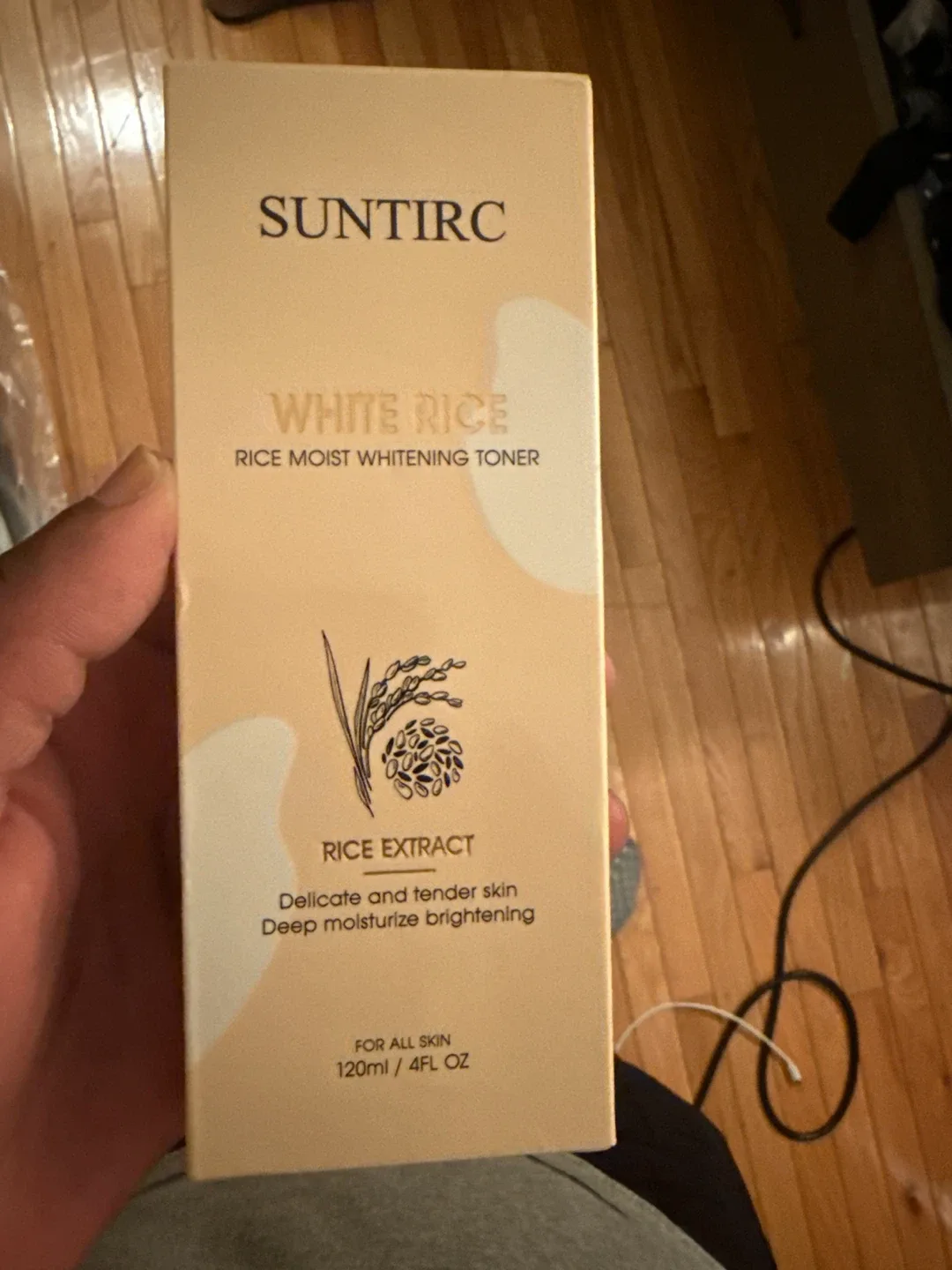 SUNTIRC White Rice Moist Whitening Toner thumbnail