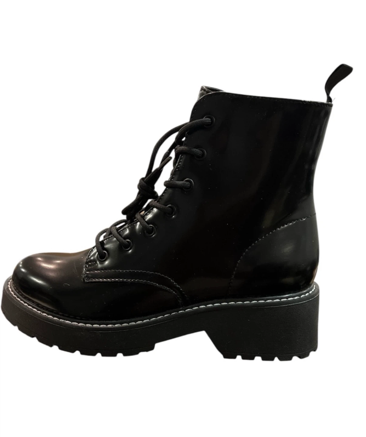 Crownn Black Combat Boot Size 8.5 NWOB - photo 2
