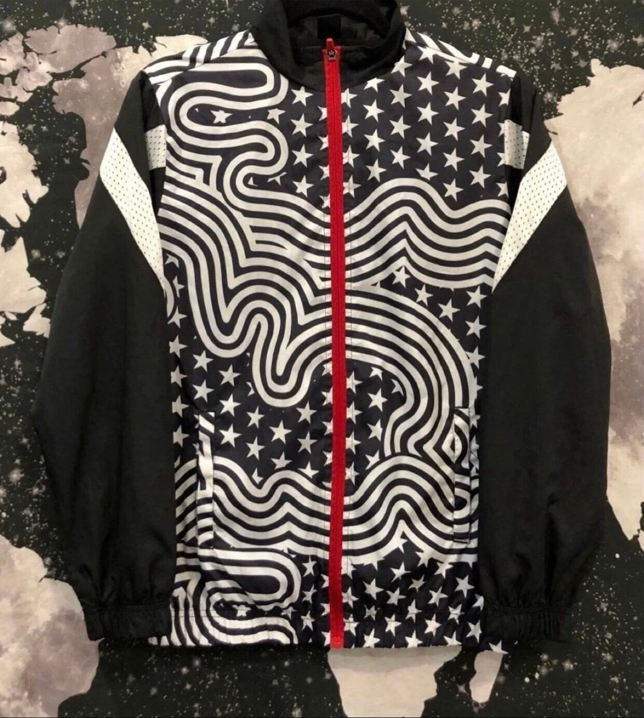 Ideology Stars & Stripes Windbreaker Jacket thumbnail