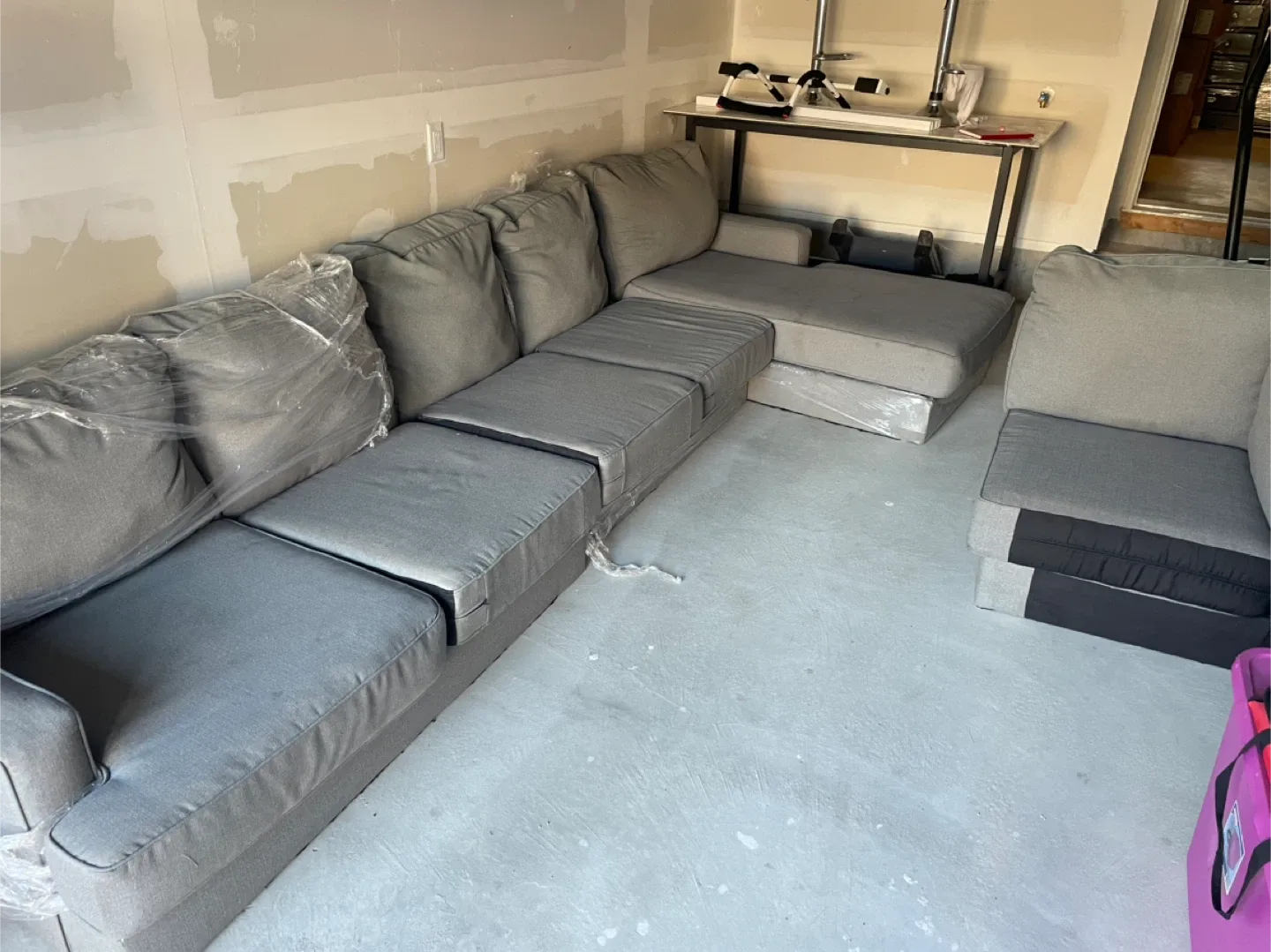 Grey Modular Sectional Sofa image indicator(2)