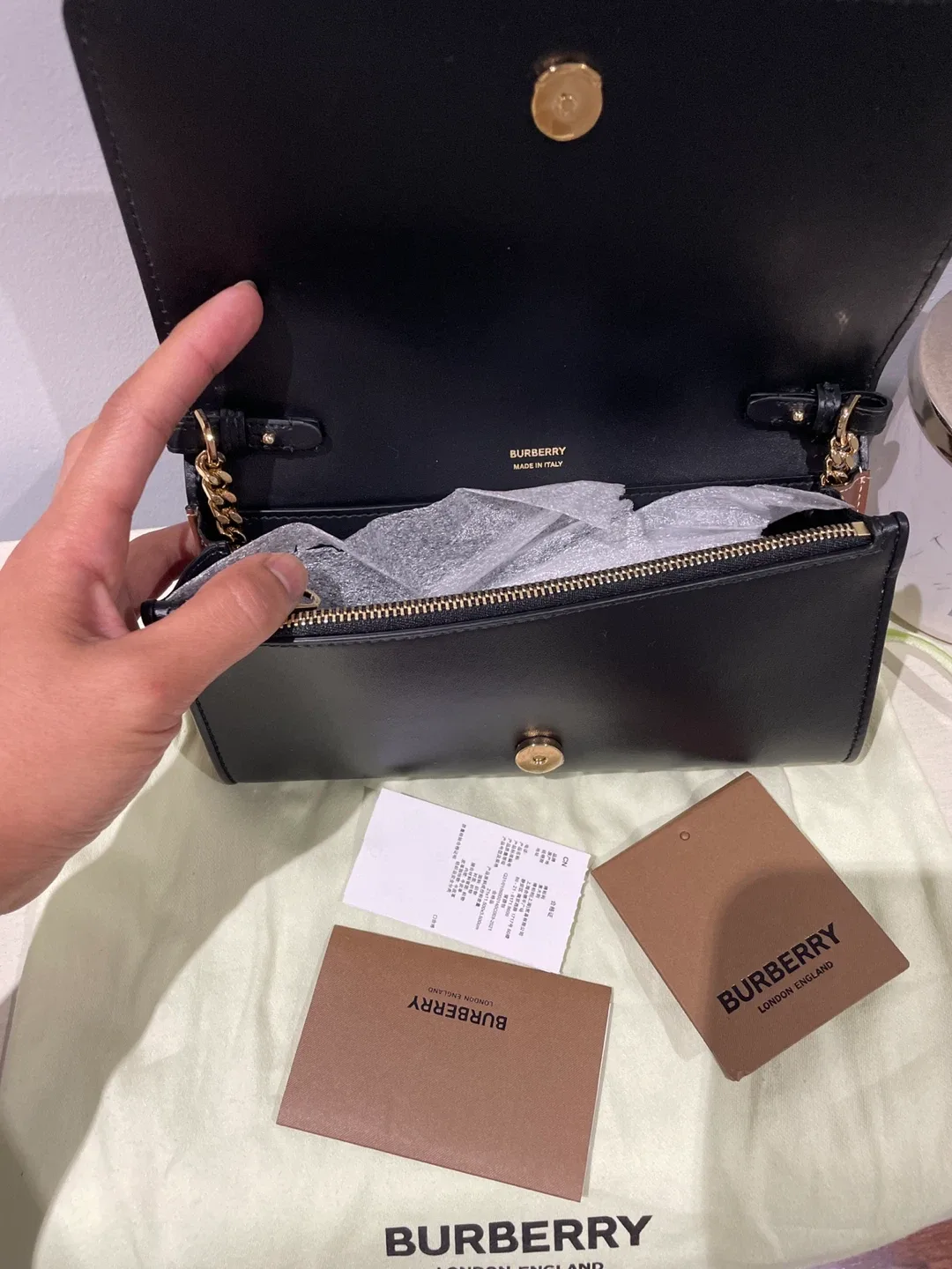 Burberry Lola Chain Wallet image indicator(2)