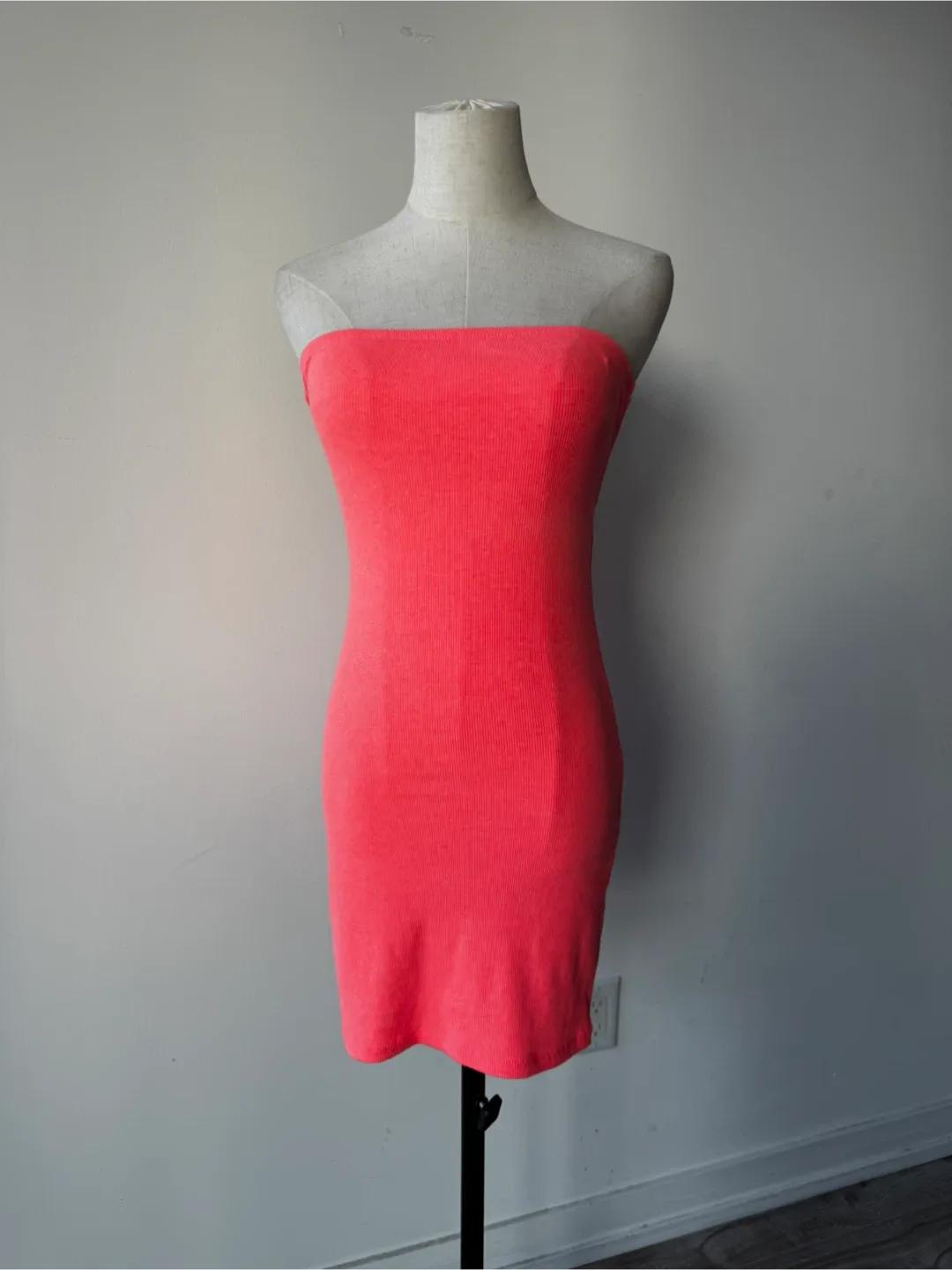 Fashion Nova Coral Tube Dress - Size S thumbnail