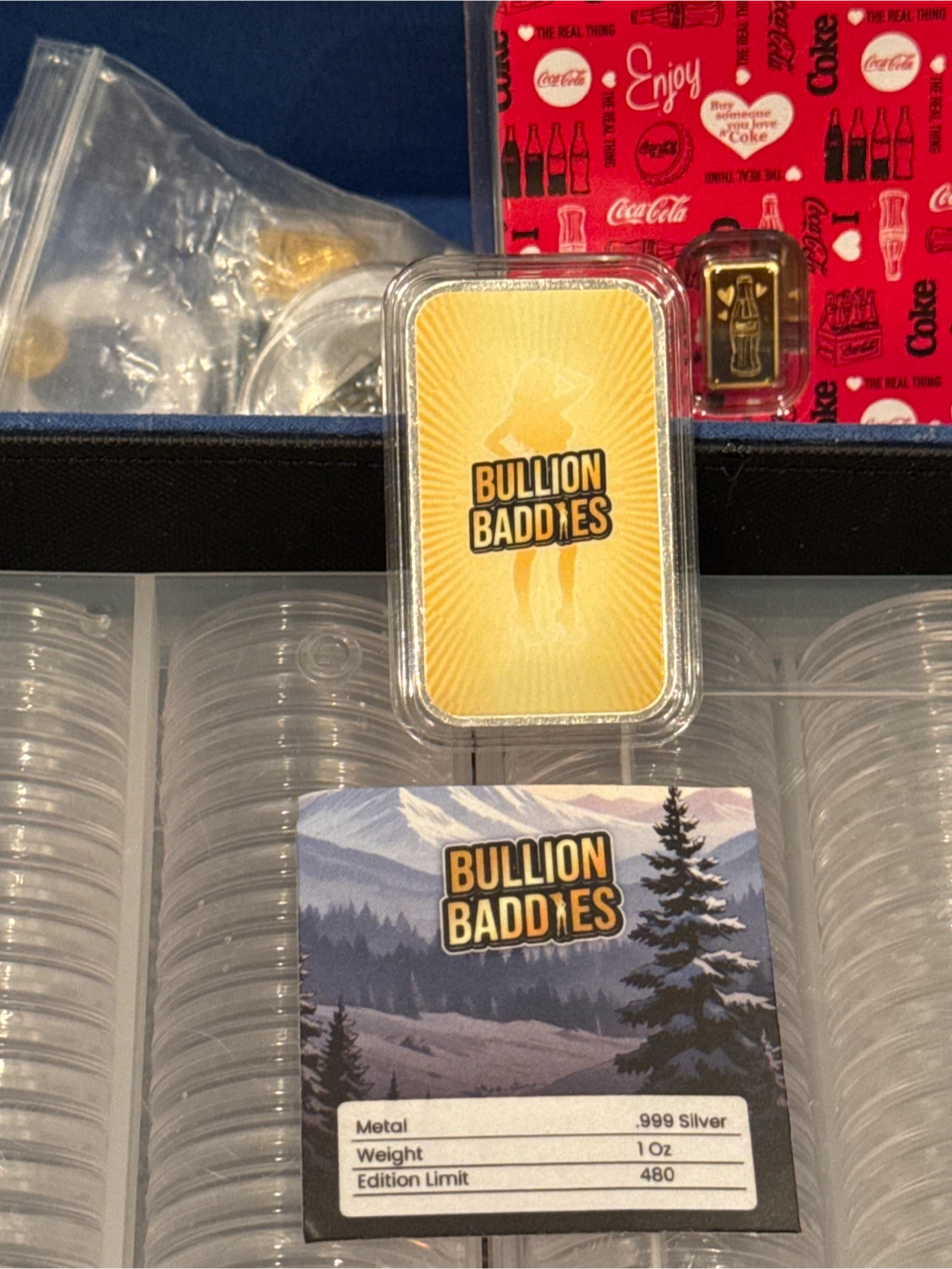 Bullion Baddies Scarlett Snow 1 oz Silver Bar - photo 2