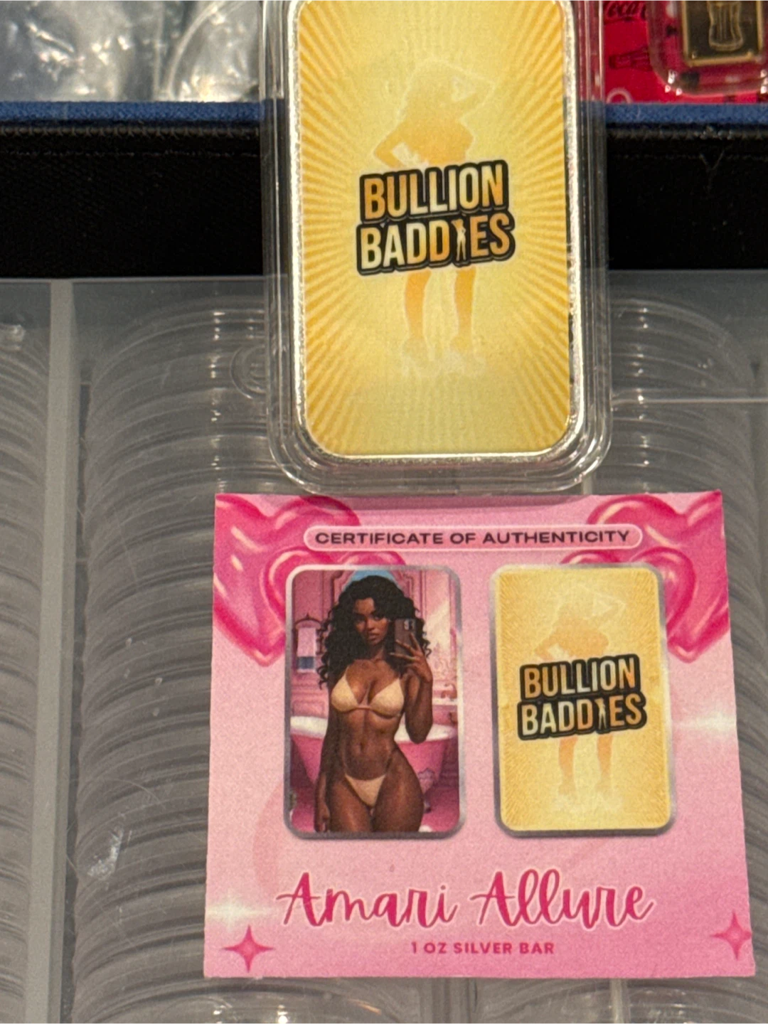Bullion Baddies Amari Allure 1oz Silver Bar - photo 2