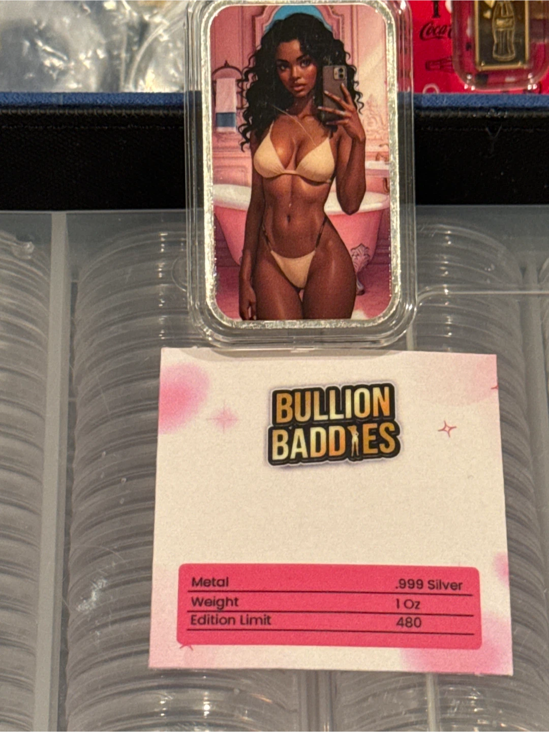Bullion Baddies Amari Allure 1oz Silver Bar