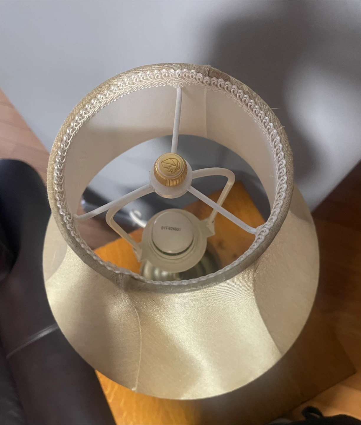 Gold Coloured Table Lamp - photo 4