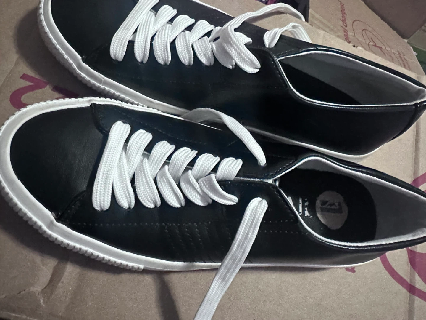 Calvin Klein Black Sneakers - Size 7 - photo 2