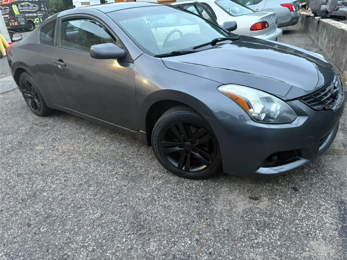 2013 Nissan Altima Coupe, Gray. $3300