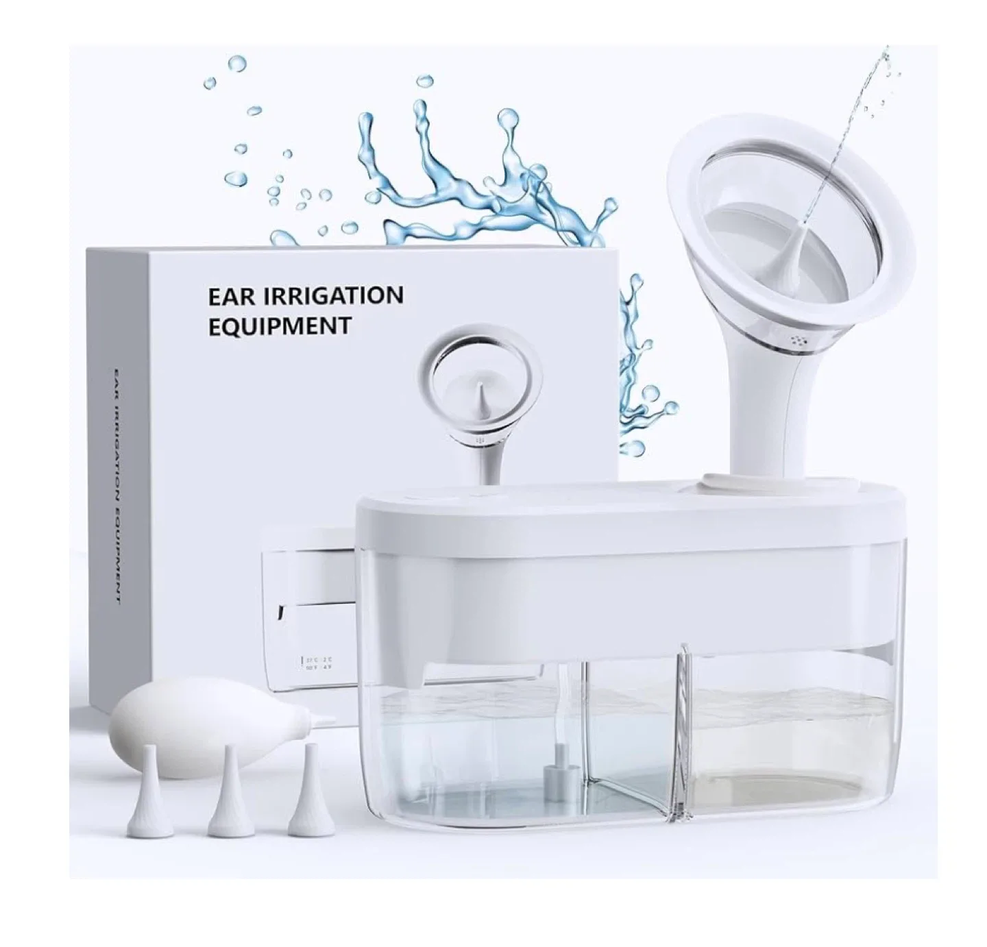 KAUGIC Electric Ear Wax Removal Kit - White image indicator(7)