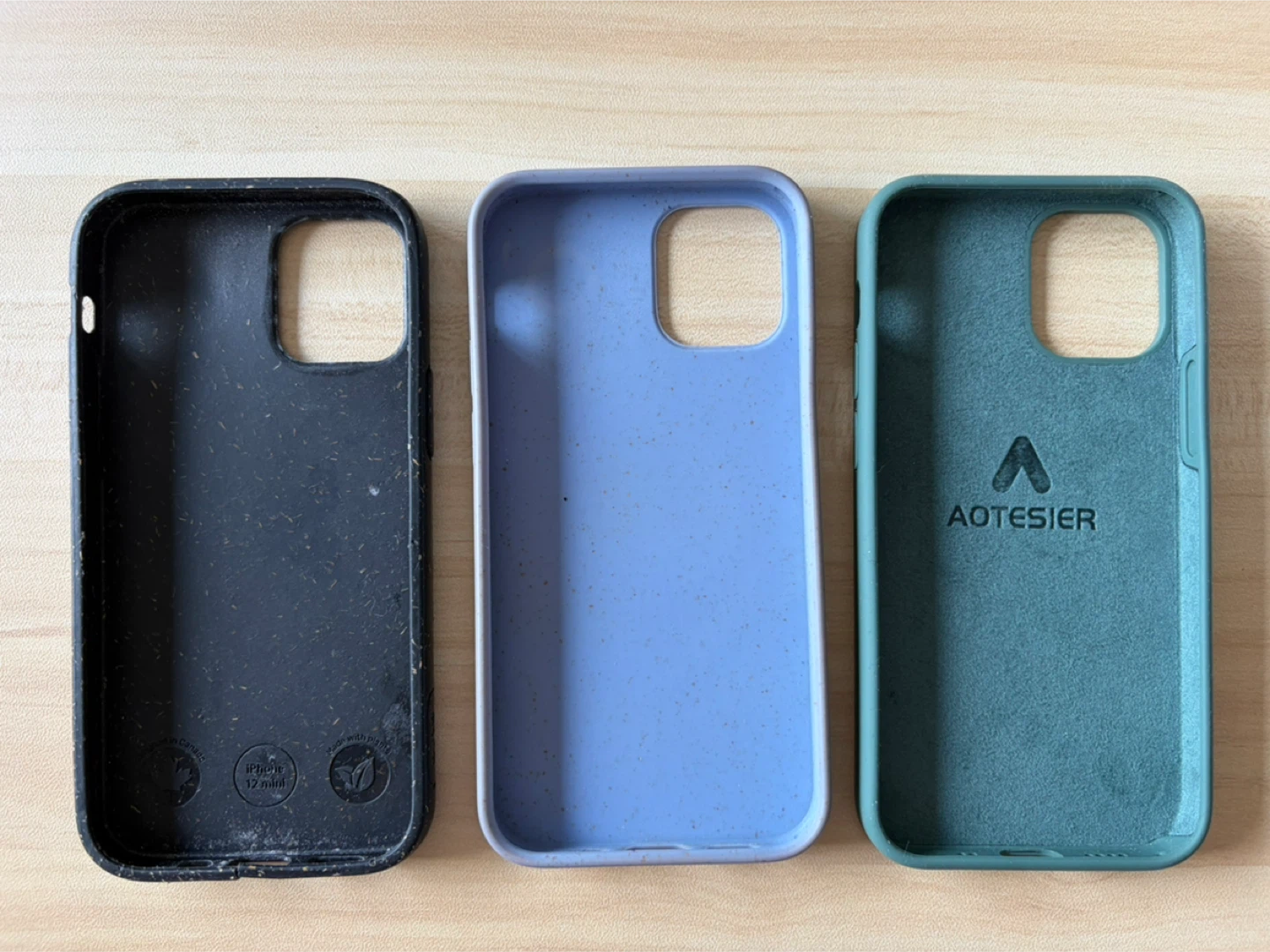 iPhone 12 mini Cases - Black, Blue, Green
