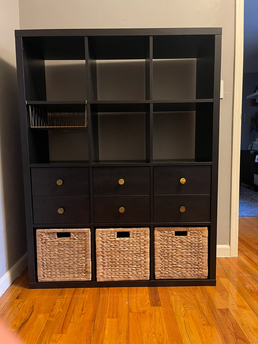 IKEA Kallax Shelf Unit with Inserts