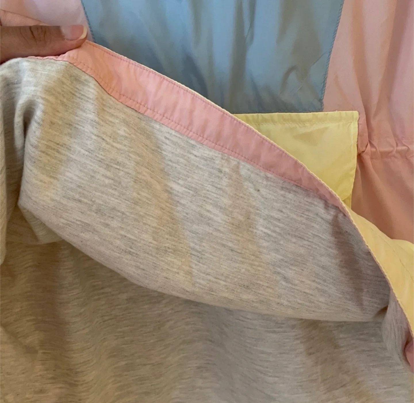 Zara Girls Colour Block Anorak Jacket image indicator(4)