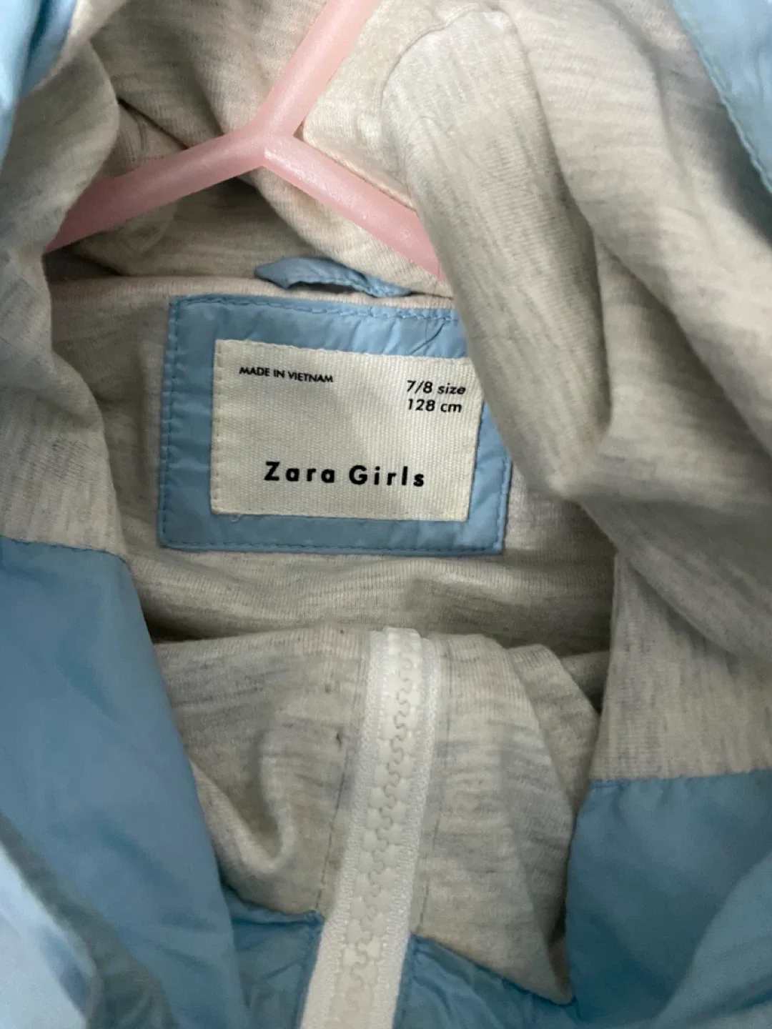 Zara Girls Colour Block Anorak Jacket image indicator(6)