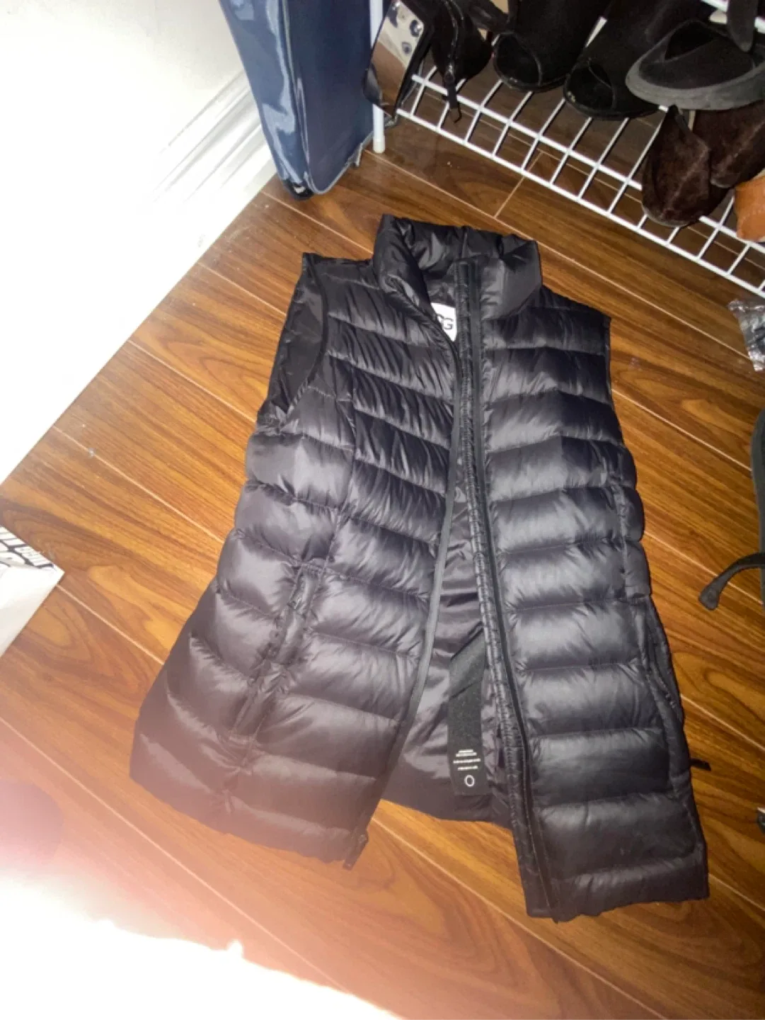 UGG Black Puffer Vest thumbnail