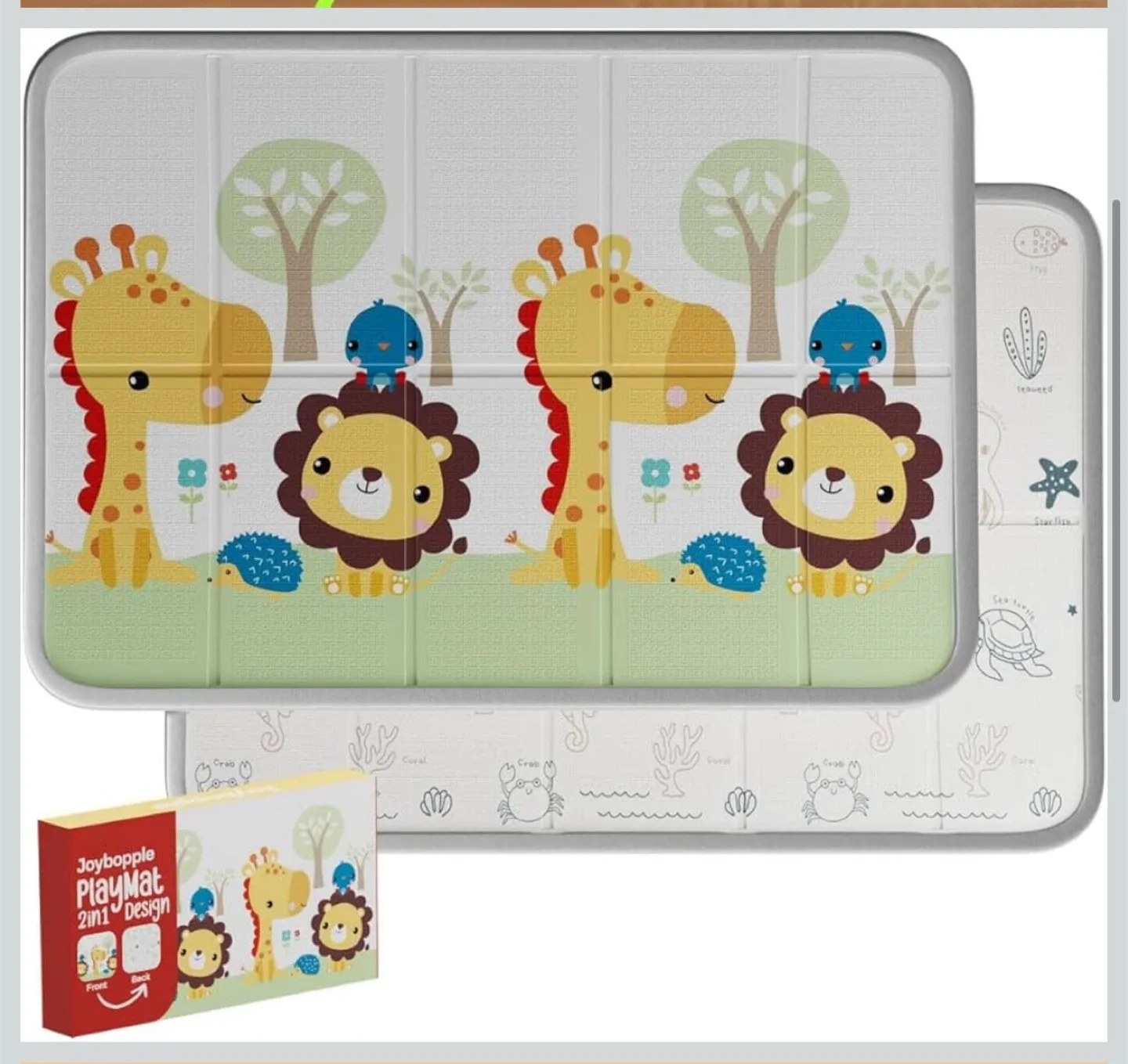 Joybopple PlayMat 2in1 Design image indicator(3)