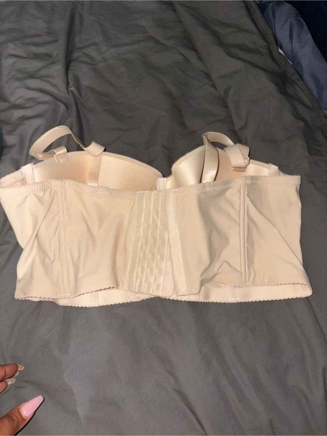 Beige Corset Bra - Size 38/85F