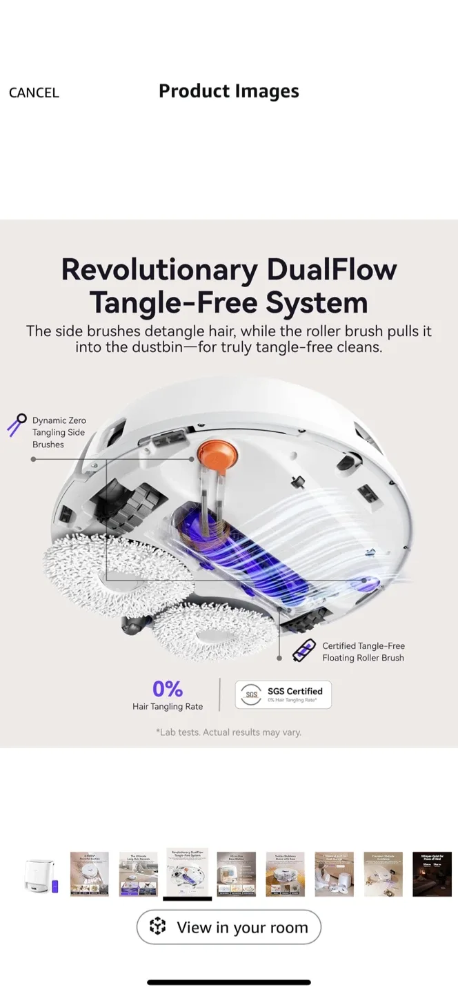 Narwal Freo Pro Robot Vacuum image indicator(4)