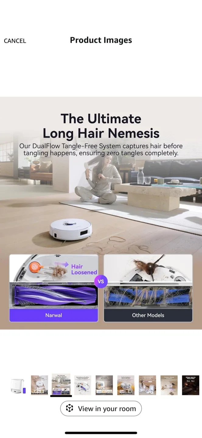 Narwal Freo Pro Robot Vacuum image indicator(3)