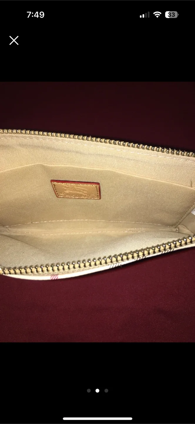 Burberry Plaid Crossbody Bag with Pouch image indicator(2)