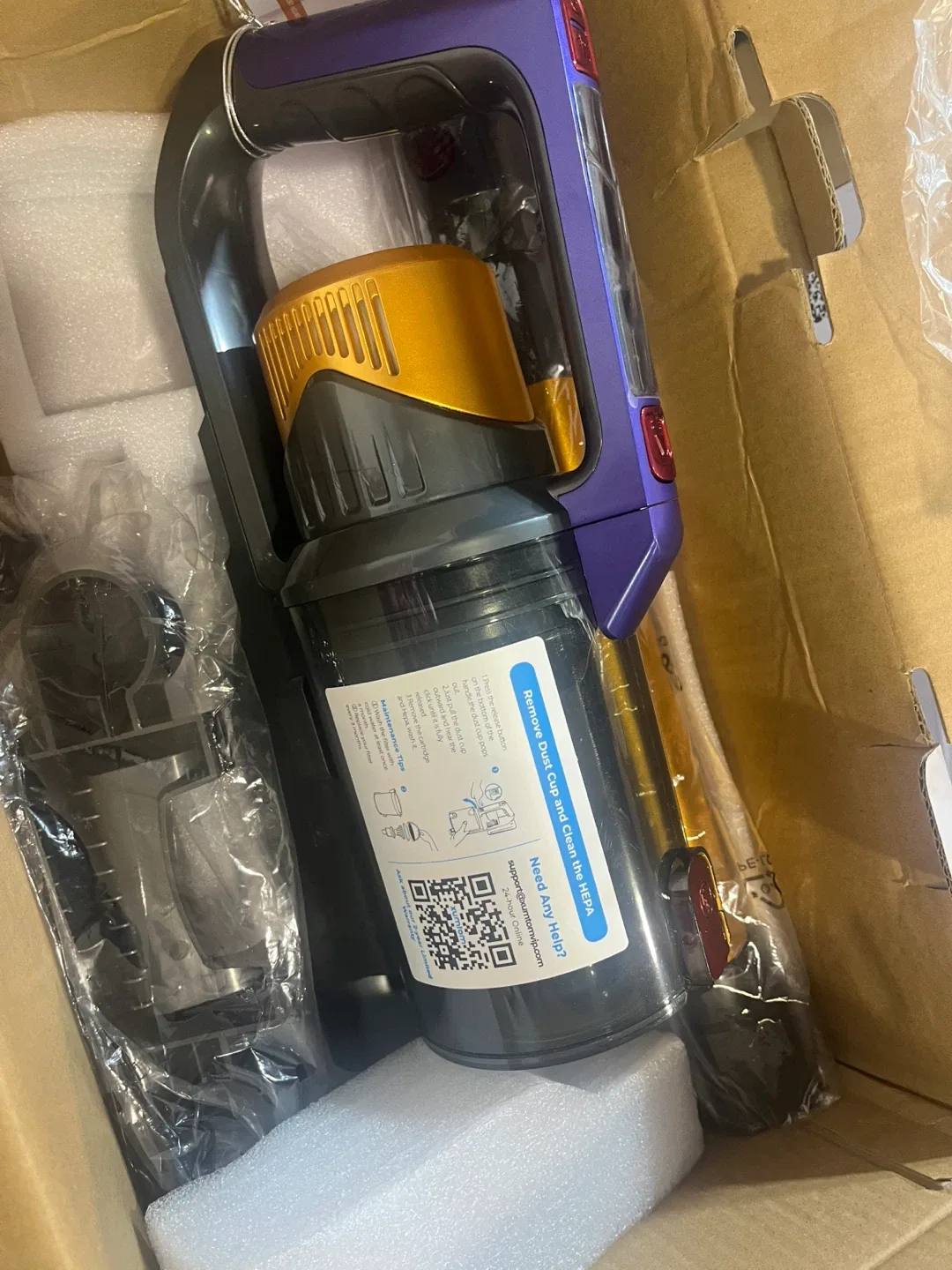 New Xumtom S17 Cordless Vacuum Cleaner image indicator(5)