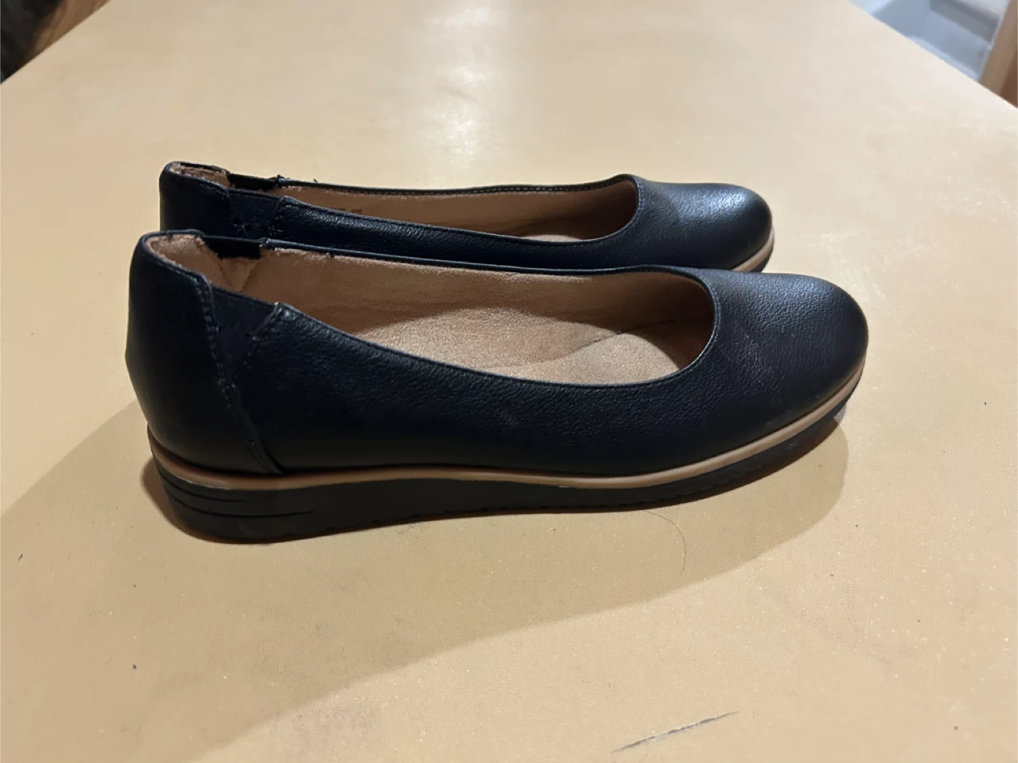 Soul Naturalizer Black Flats - Size 8.5