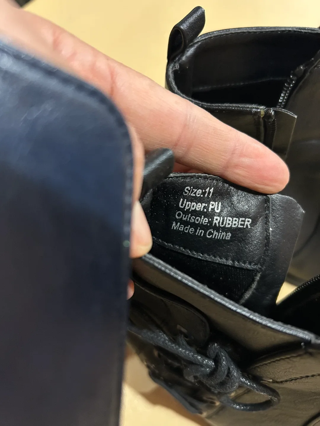 Black Ankle Boots - Size 11 image indicator(2)