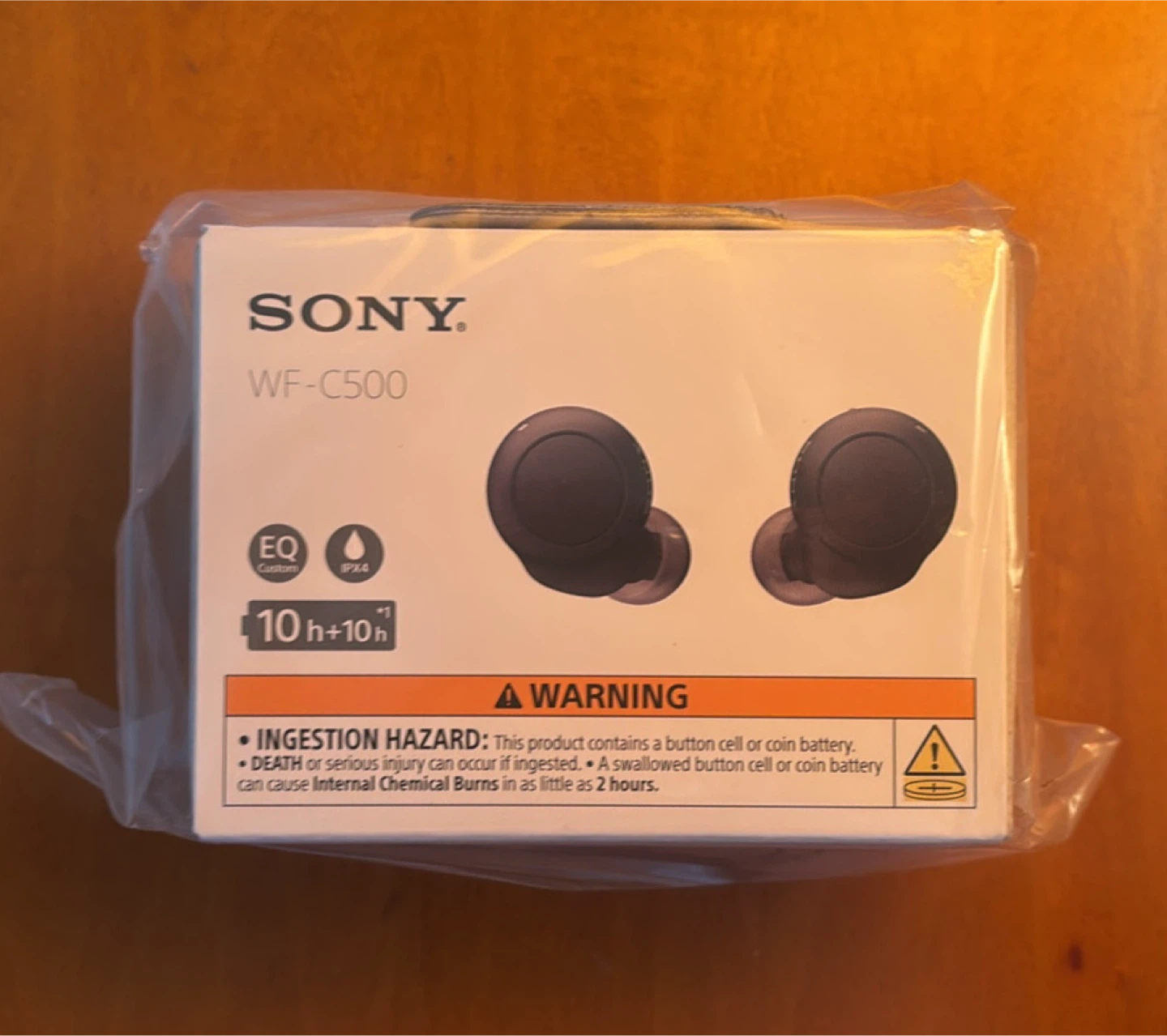 New Sony WF-C500 Wireless Earbuds – Sealed in Box - photo 3