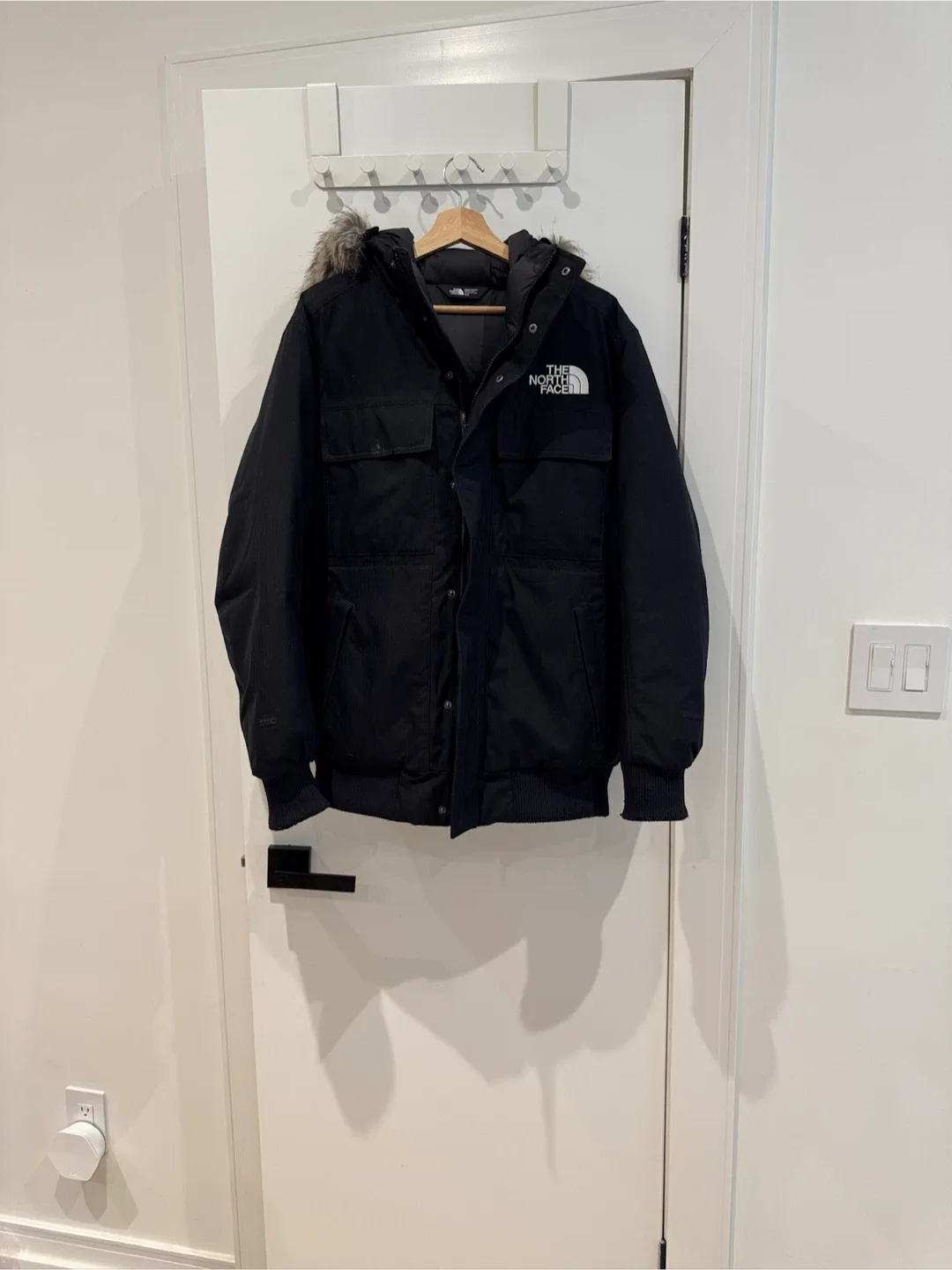 The North Face Black Bomber Jacket thumbnail