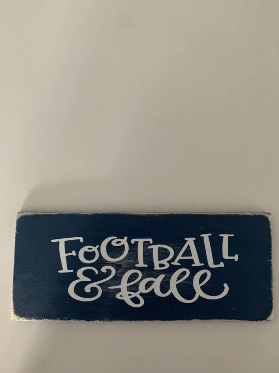 Football and Fall Home Decor