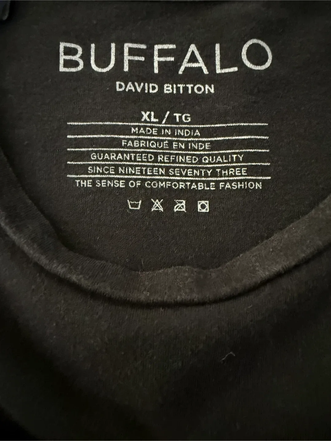 Buffalo David Bitton Black T-Shirt XL image indicator(5)