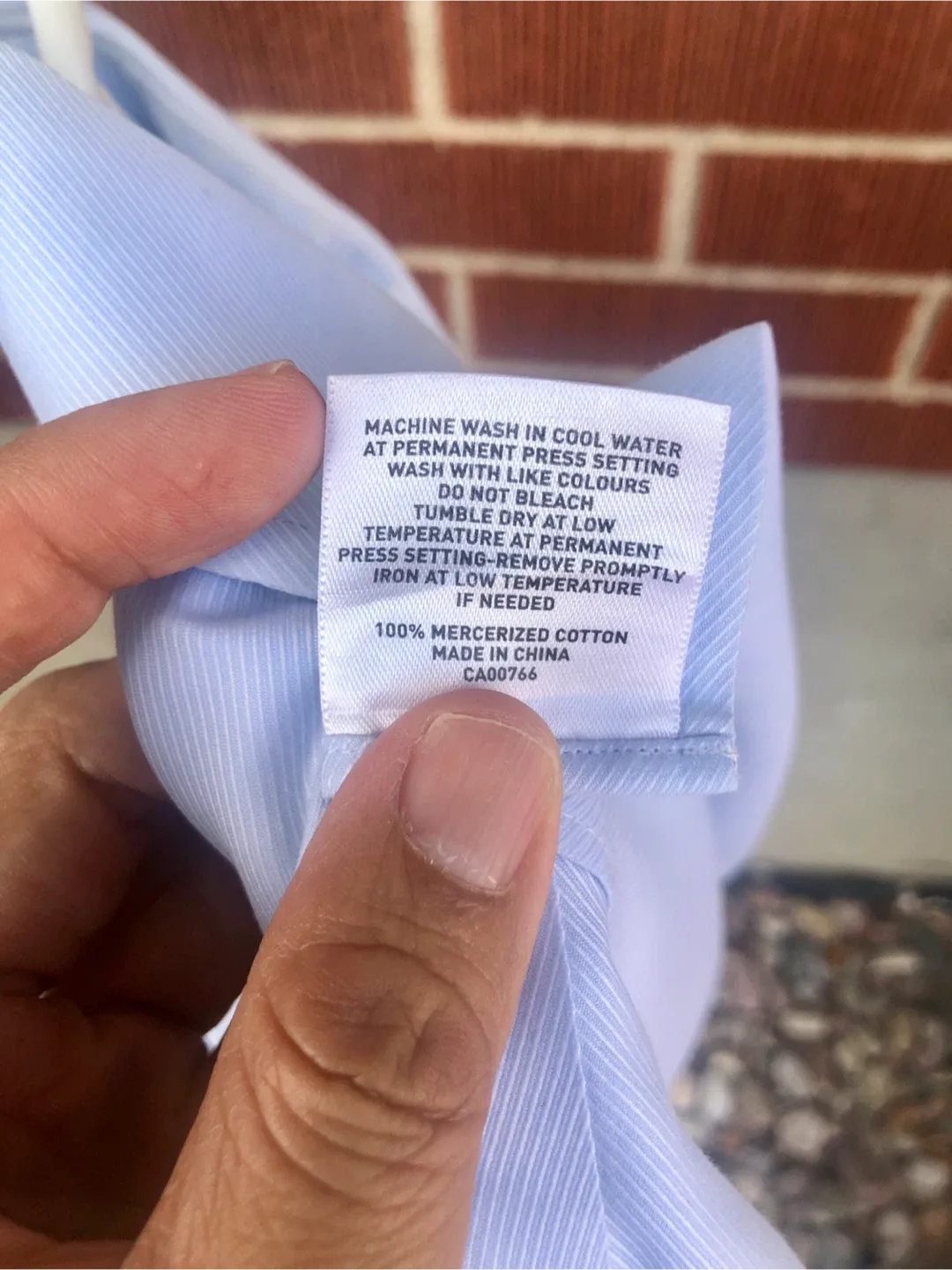 Jones New York Dress Shirt - 15 32/33 - Light Blue image indicator(4)