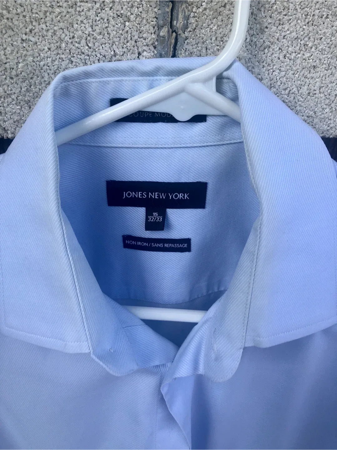 Jones New York Dress Shirt - 15 32/33 - Light Blue image indicator(2)