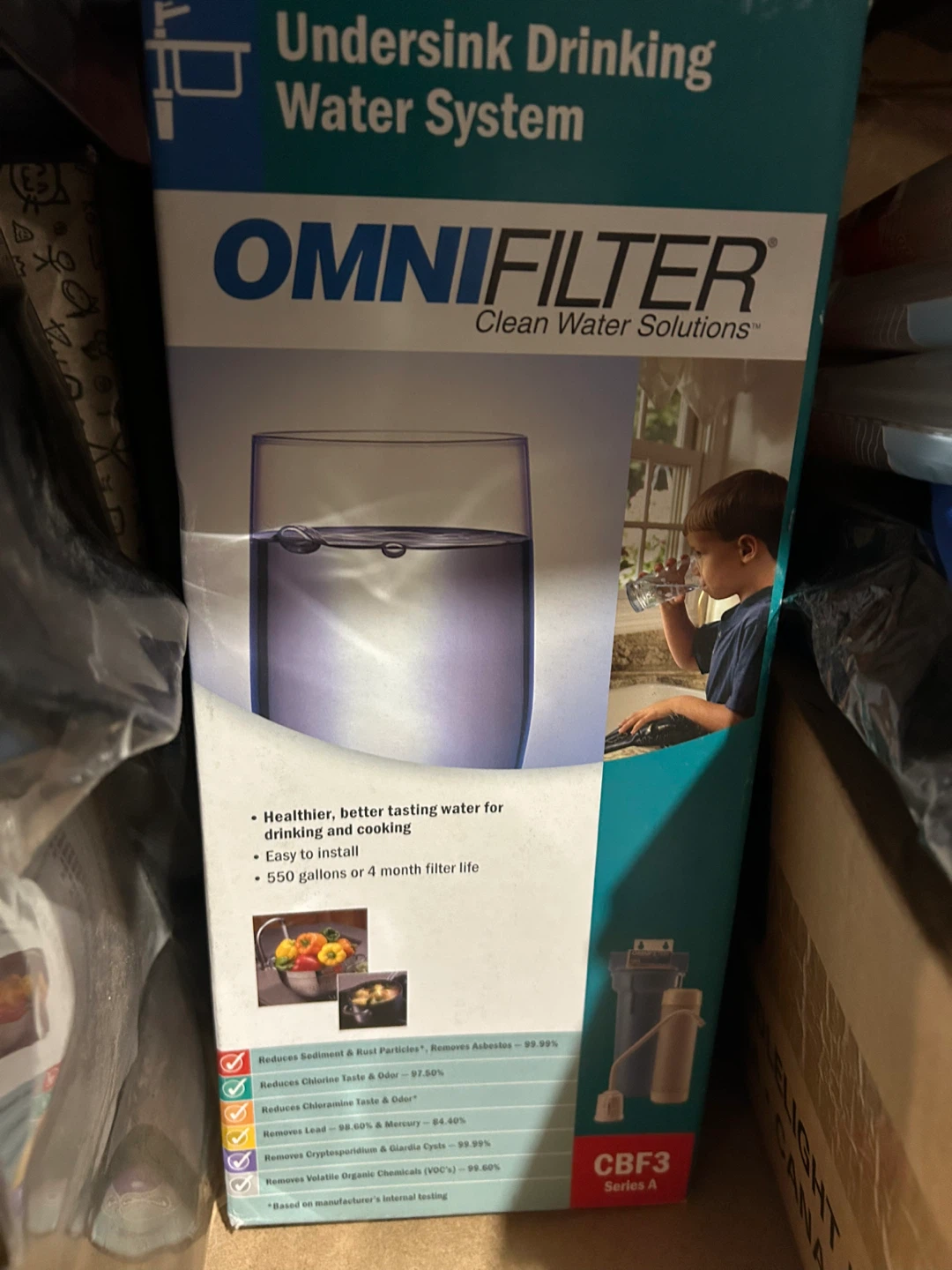 OMNIFILTER Undersink Drinking Water System
