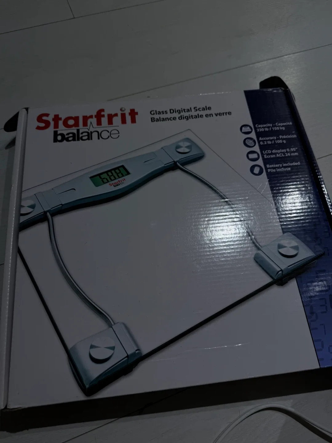 Starfrit Balance Glass Digital Scale - New in Box! image indicator(2)