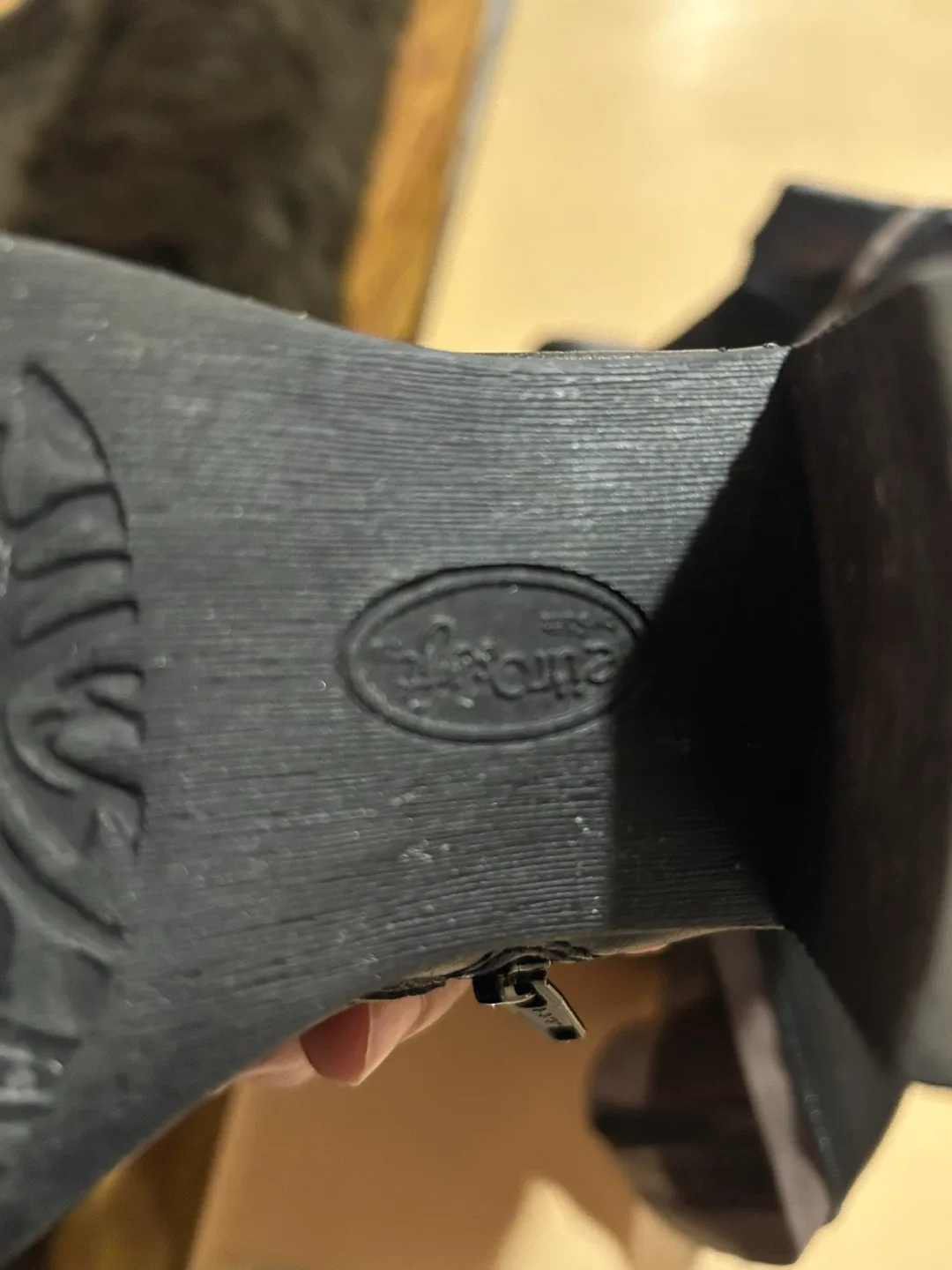 Eurosoft Black Leather Knee High Boots image indicator(3)