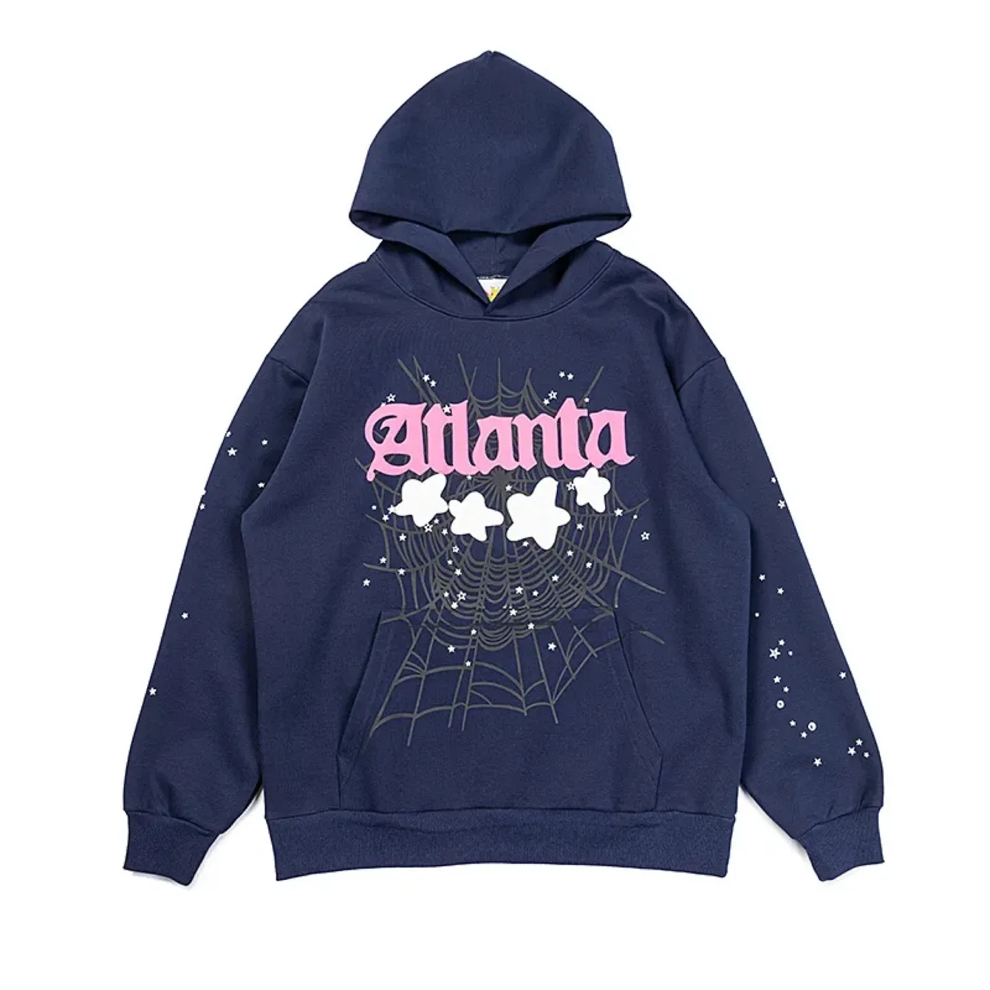 Navy Blue Atlanta Sp5der Hoodie (1:1) thumbnail