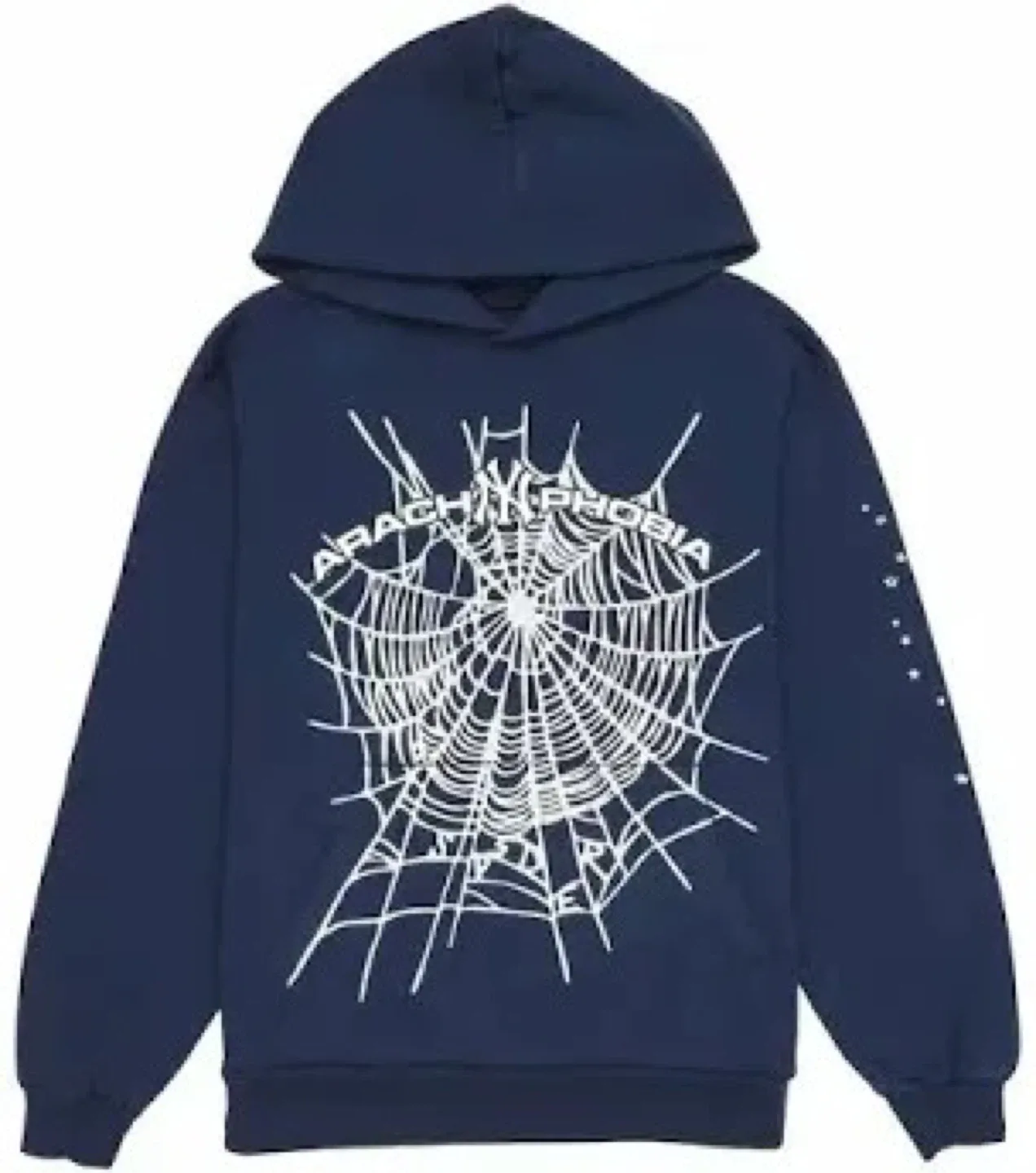 Sp5der Hoodie Blue Arach NY Phobia thumbnail