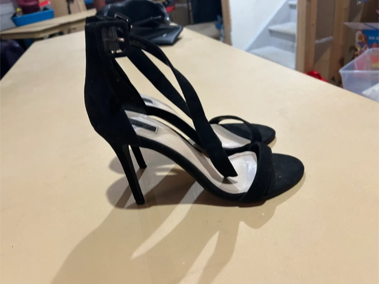 Forever 21 Black Heels - Size 9 thumbnail