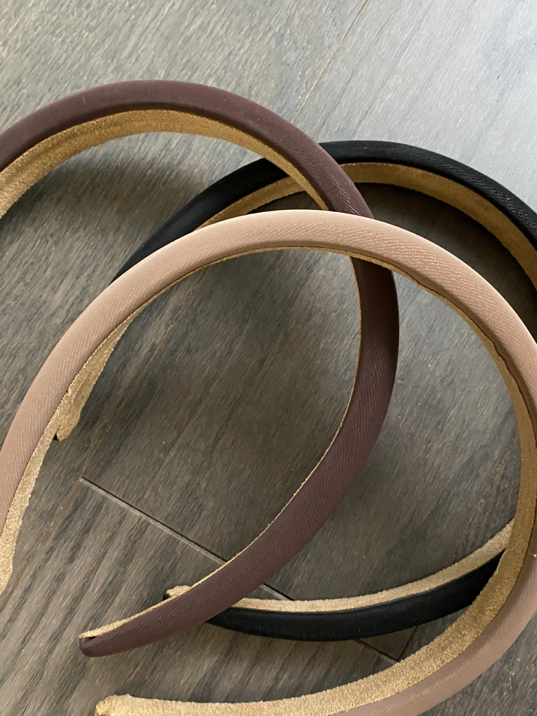 Headbands - Brown, Beige, Black
