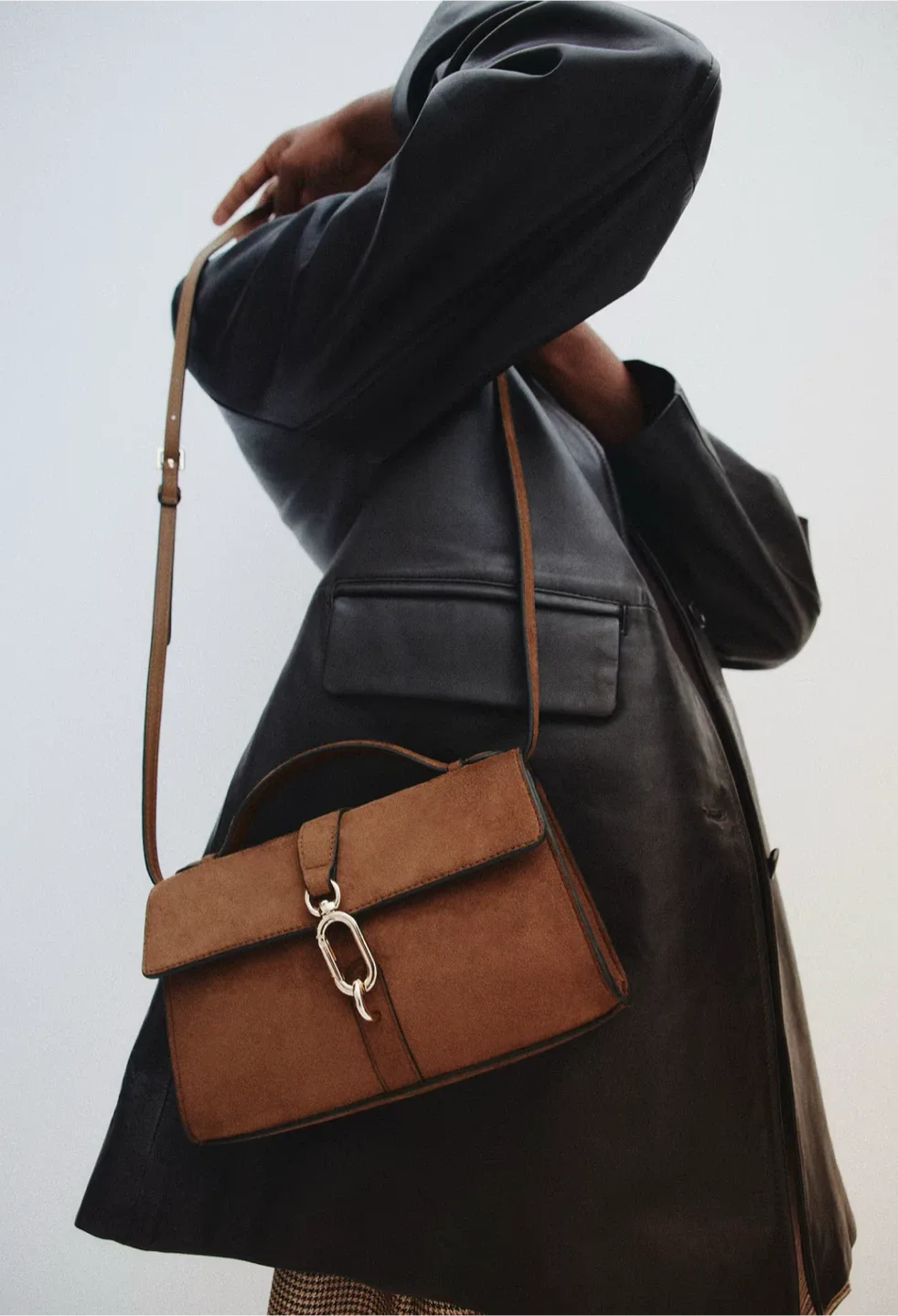 H&M Crossbody Bag (brown) thumbnail