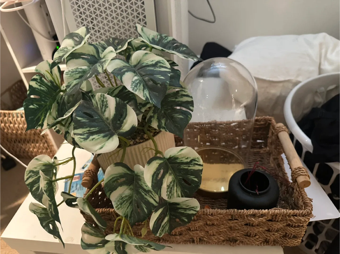 Basket of Home Decor- price is for everything!!! thumbnail