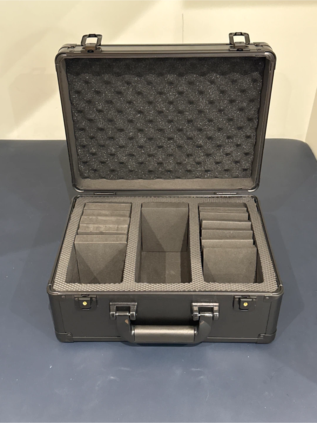 Black Aluminum Trading Card Case