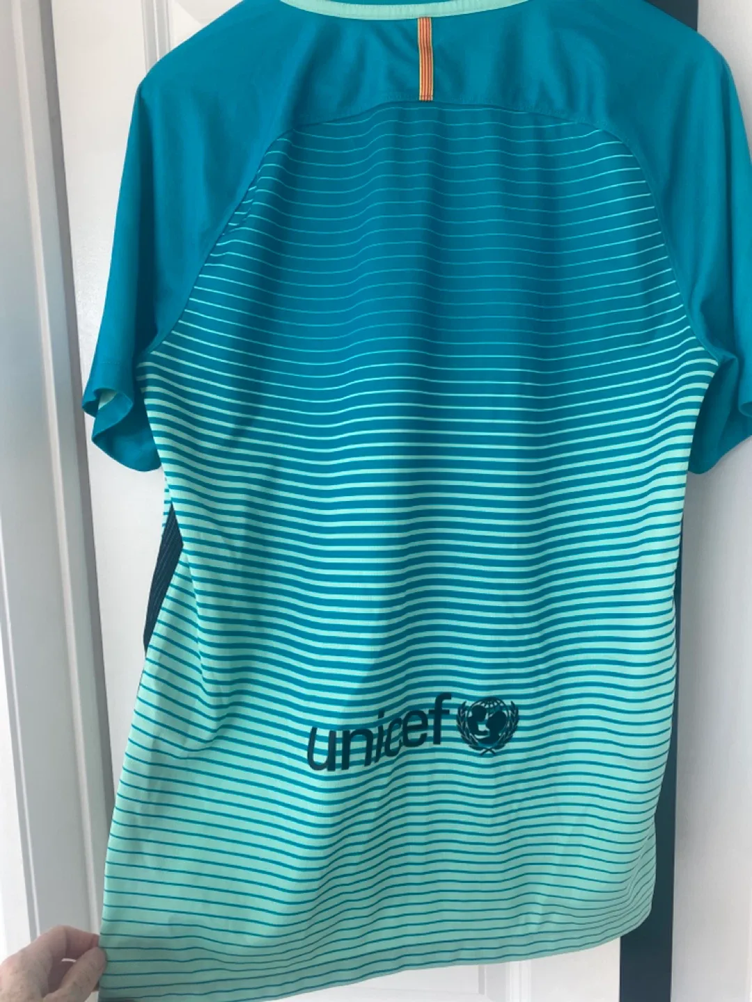 Nike FC Barcelona Jersey - Teal, Size Large image indicator(2)