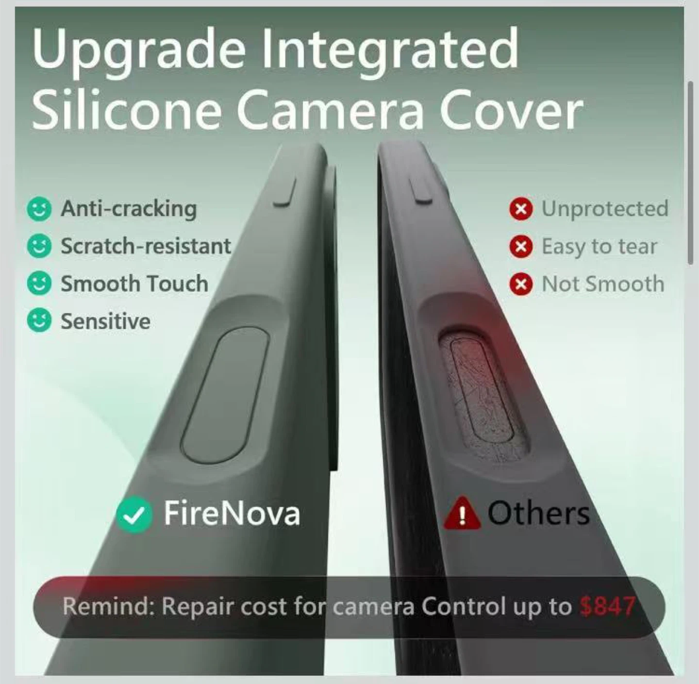 Silicone 17 pro max case - photo 2