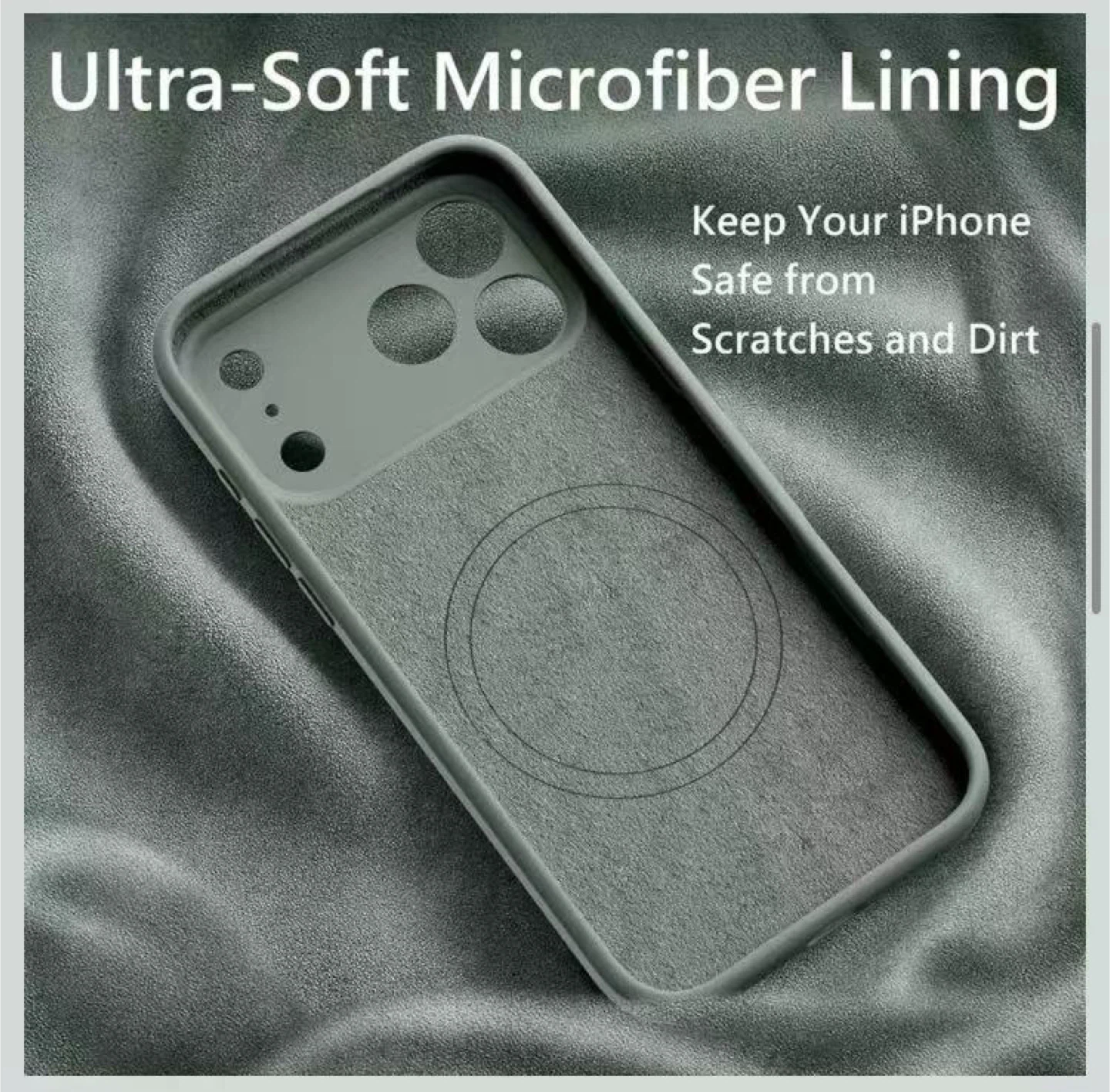 Silicone 17 pro max case - photo 4