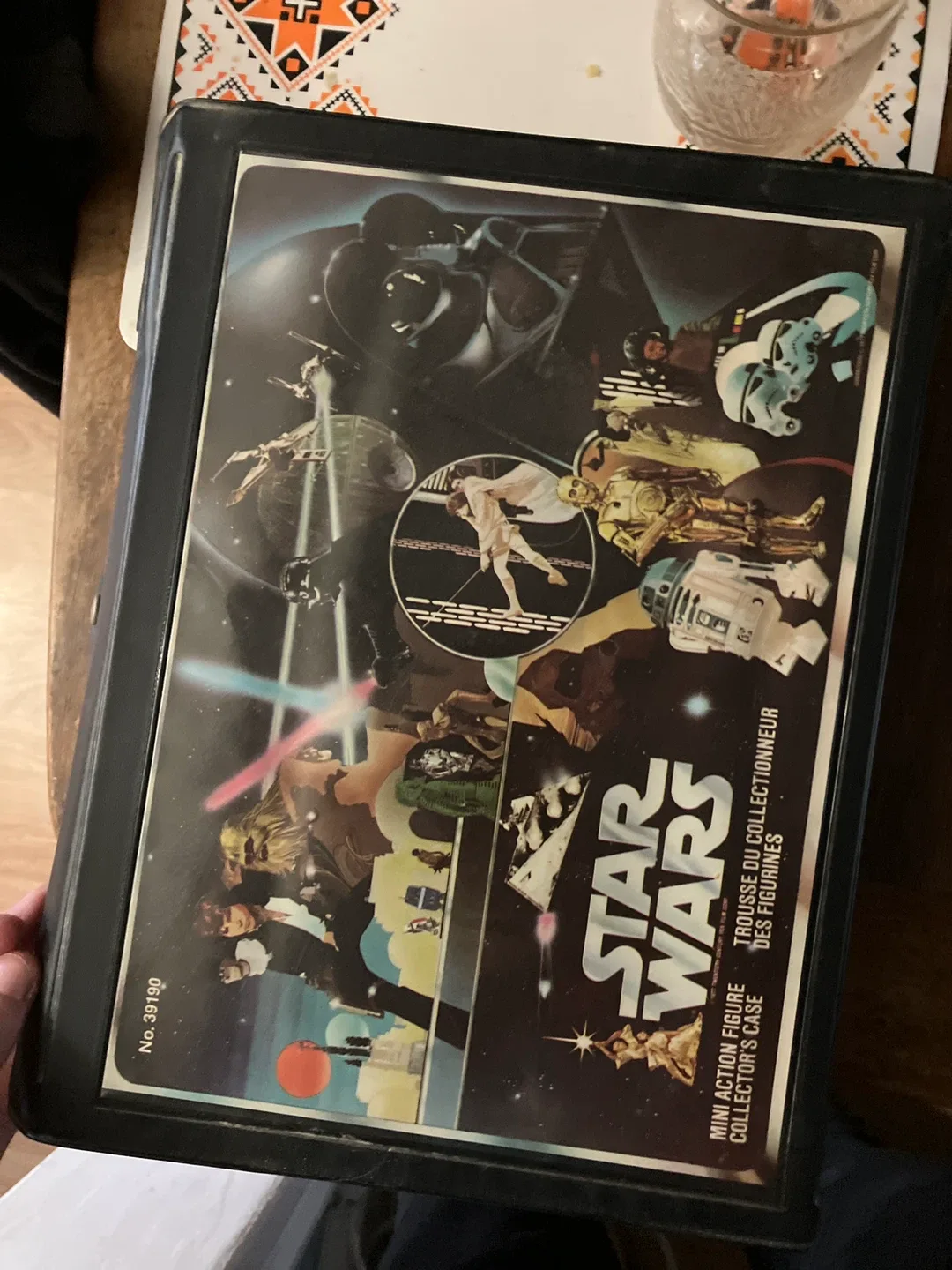 Vintage Star Wars Mini Action Figure Collector's Case