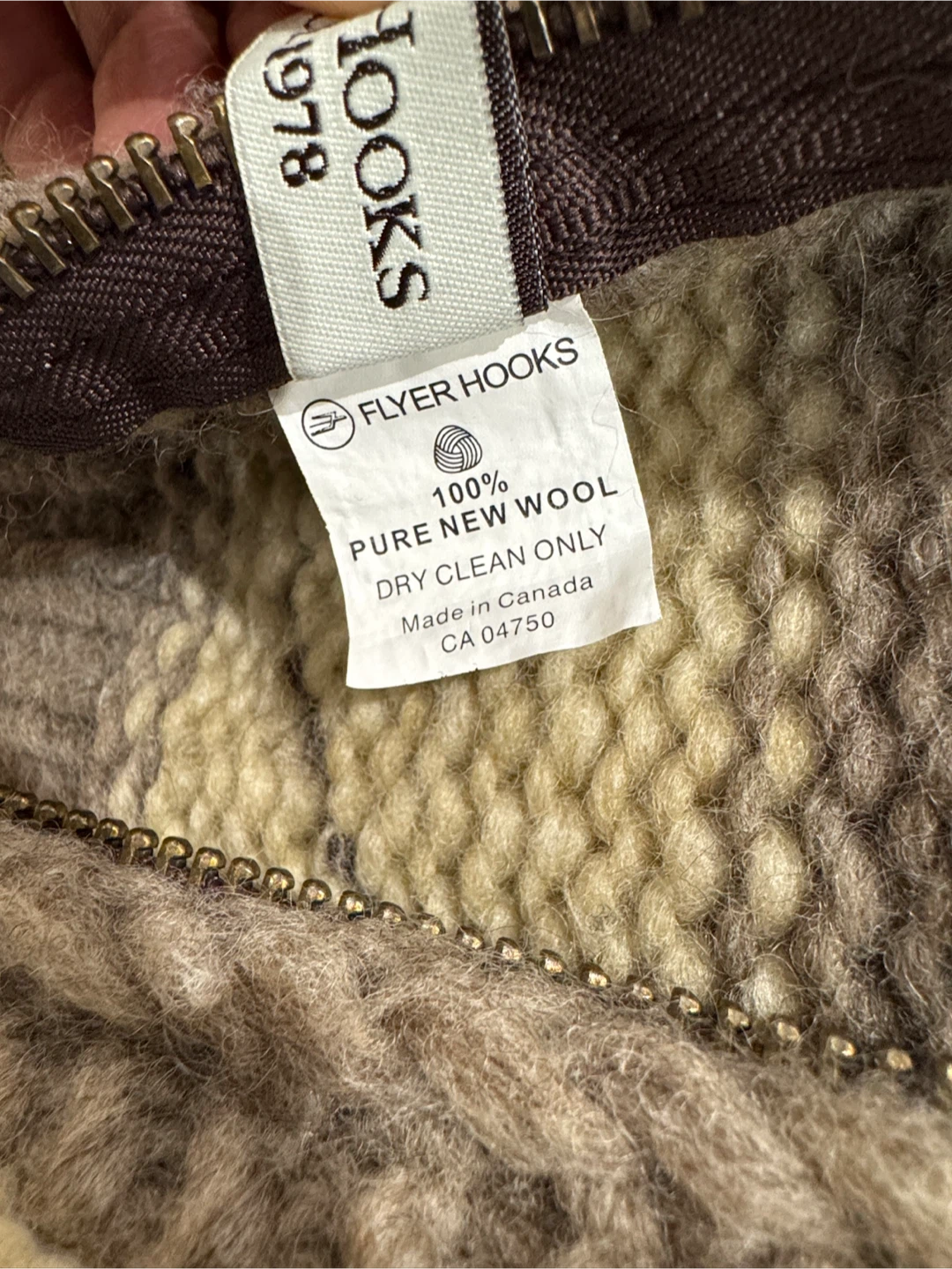 Granted Handknit 100% Virgin Wool Cardigan - photo 5