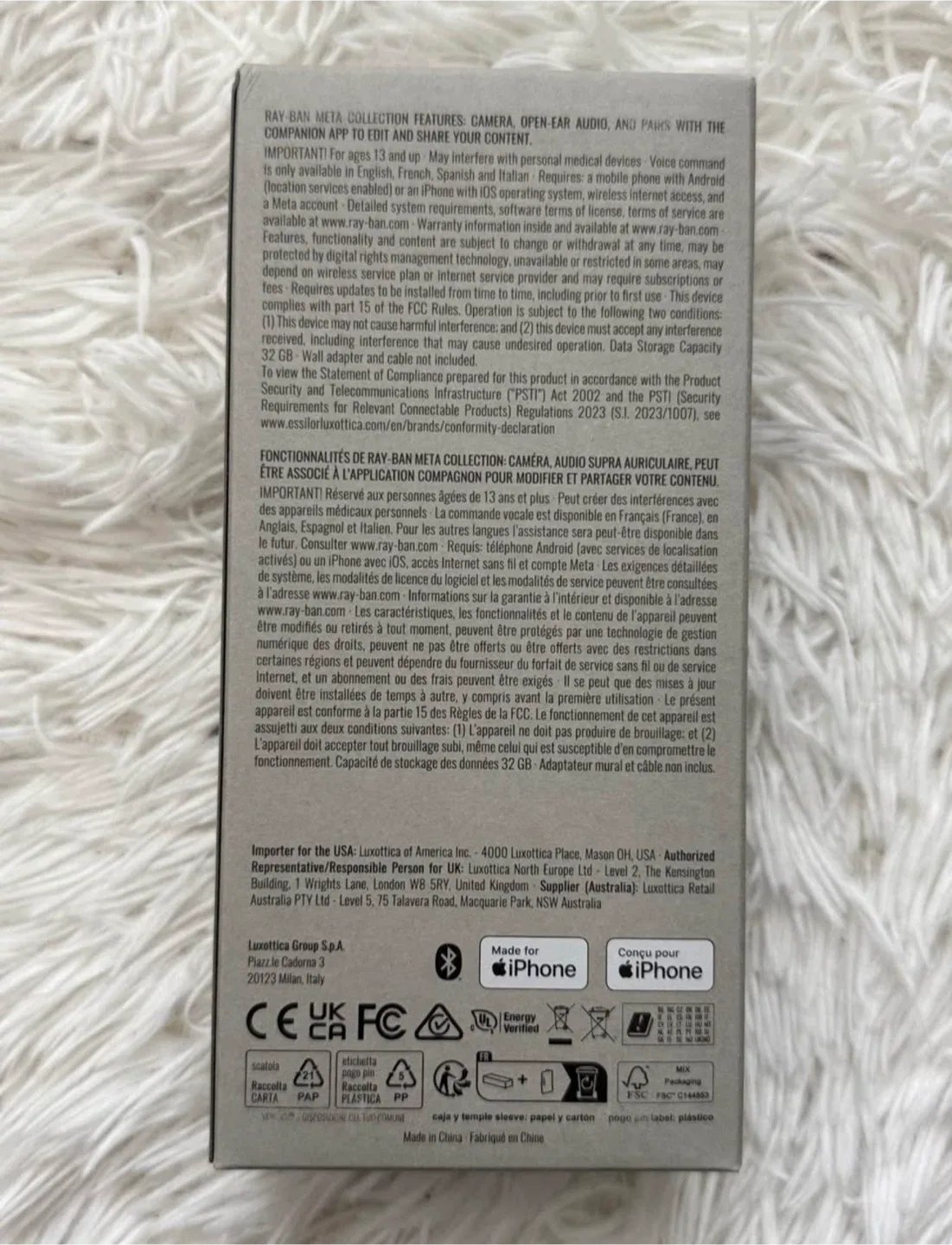 Ray-Ban Meta Wayfarer Smart Glasses - New! image indicator(6)