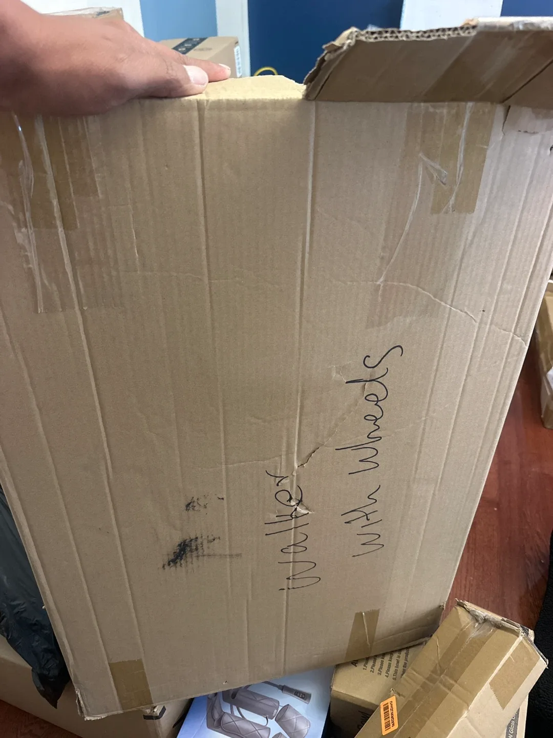 Morimoe Folding Walker with Wheels - Lightweight image indicator(6)